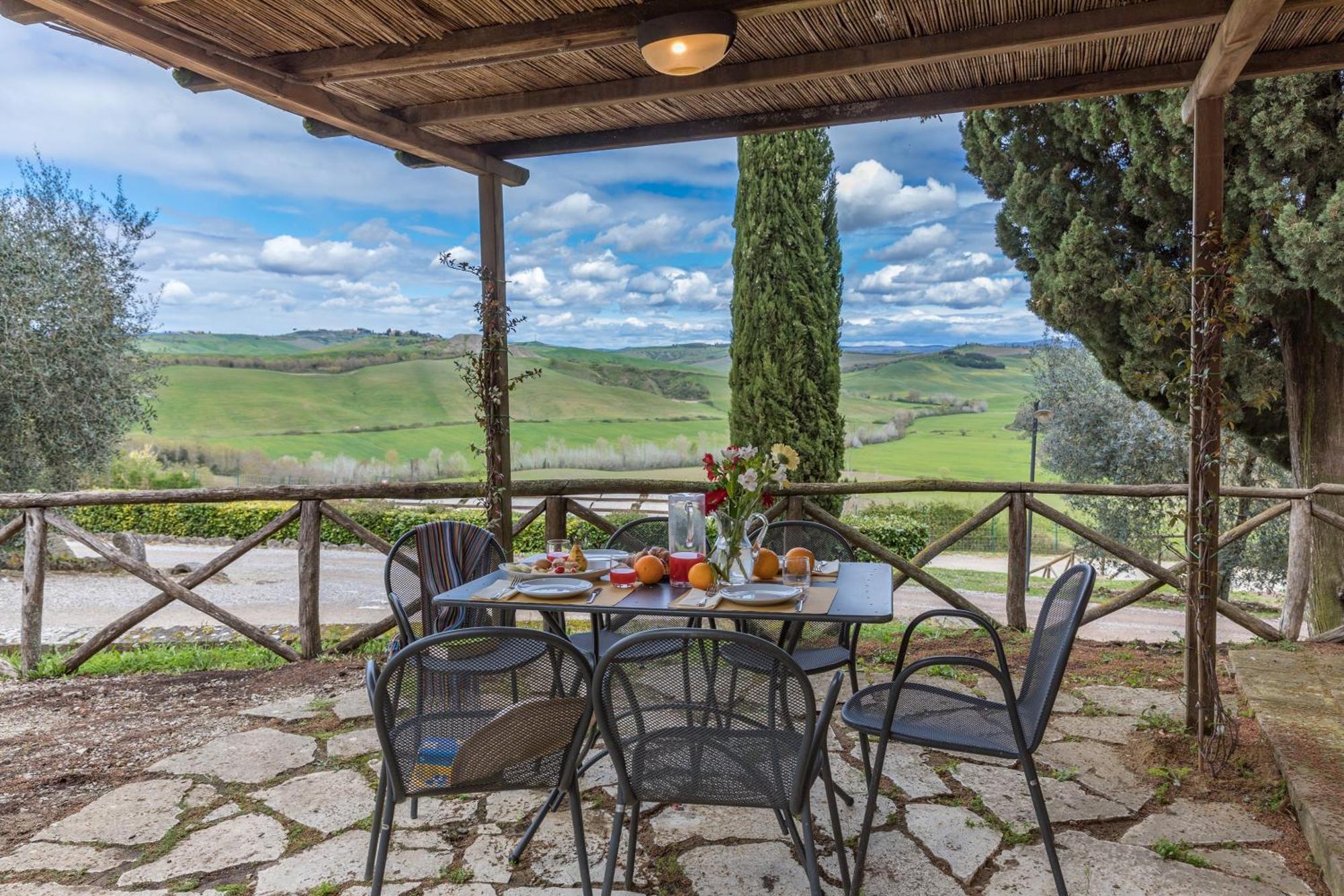 Villa Agriturismo Tenuta La Campana Asciano Dış mekan fotoğraf