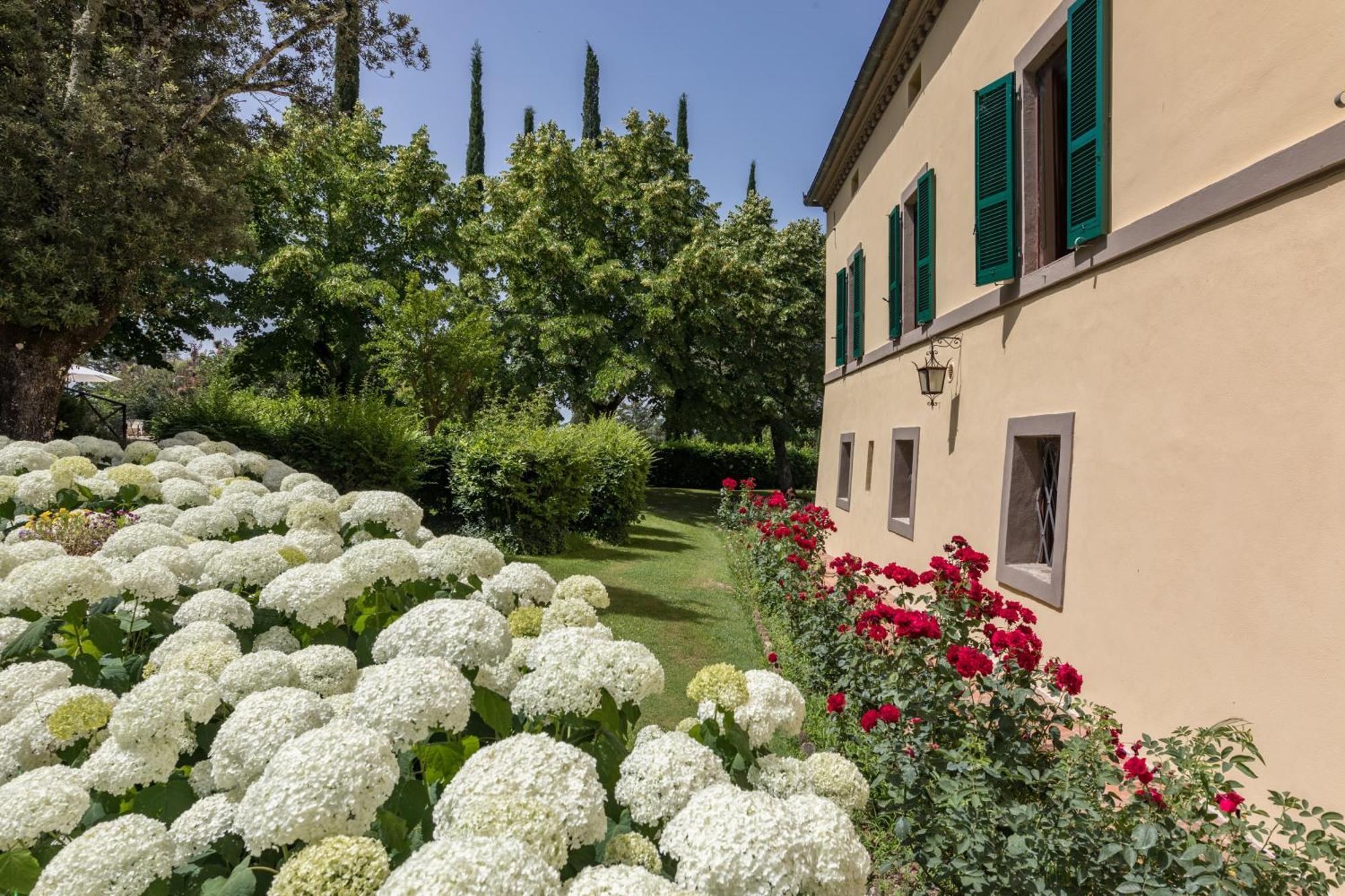 Villa Agriturismo Tenuta La Campana Asciano Dış mekan fotoğraf