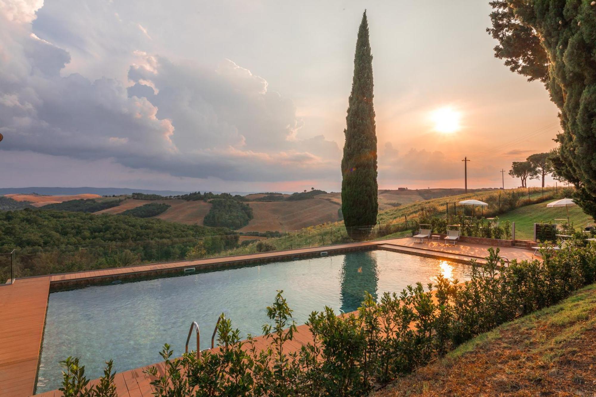 Villa Agriturismo Tenuta La Campana Asciano Dış mekan fotoğraf