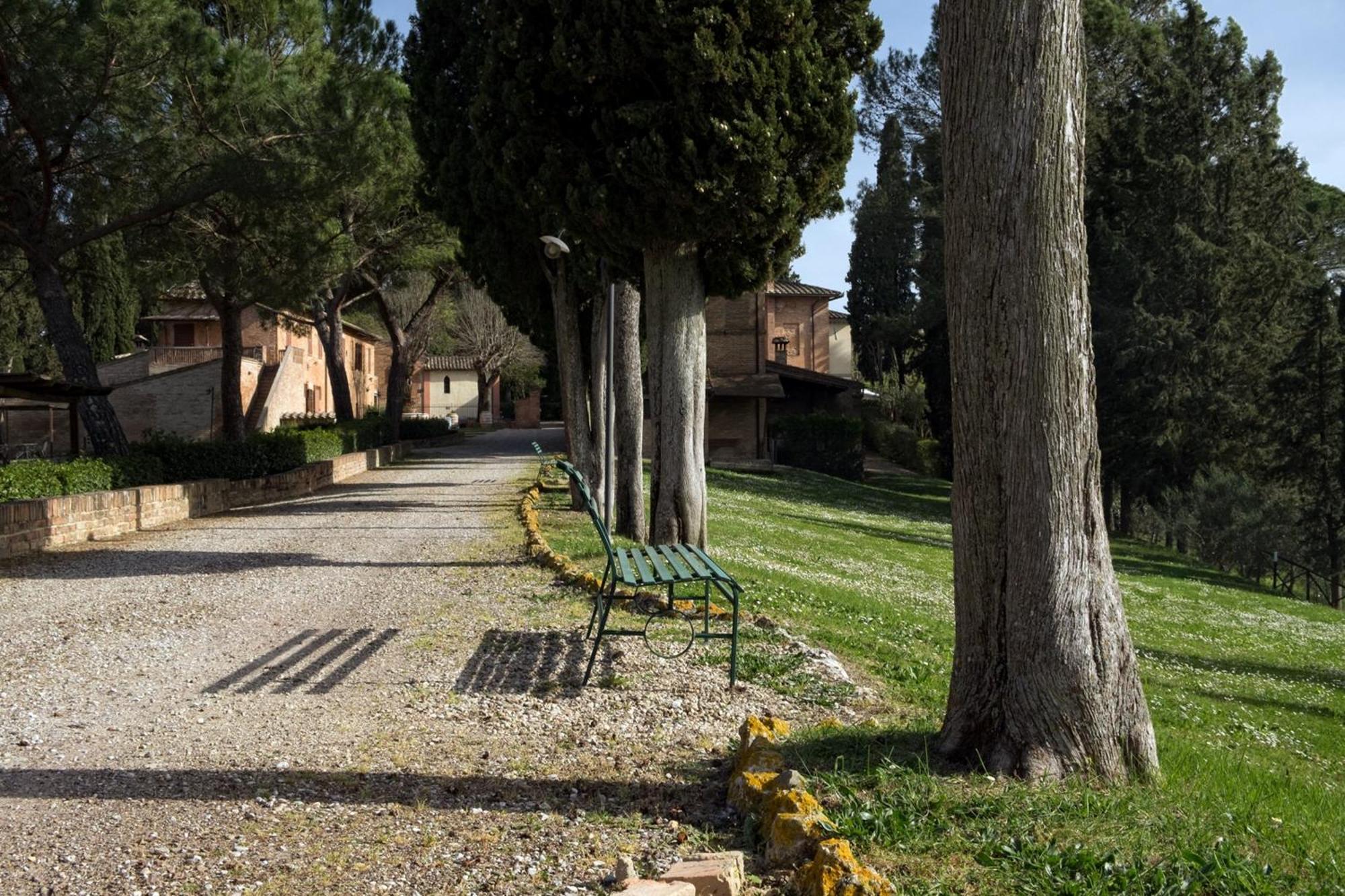 Villa Agriturismo Tenuta La Campana Asciano Dış mekan fotoğraf