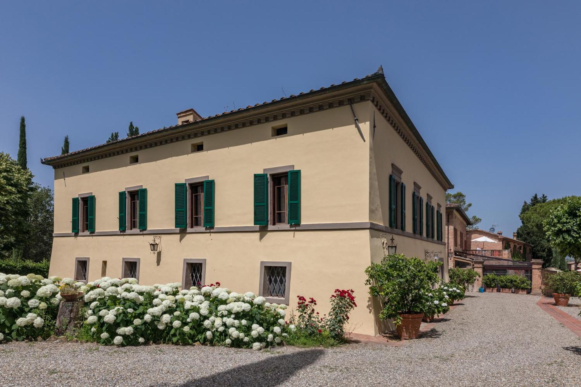 Villa Agriturismo Tenuta La Campana Asciano Dış mekan fotoğraf